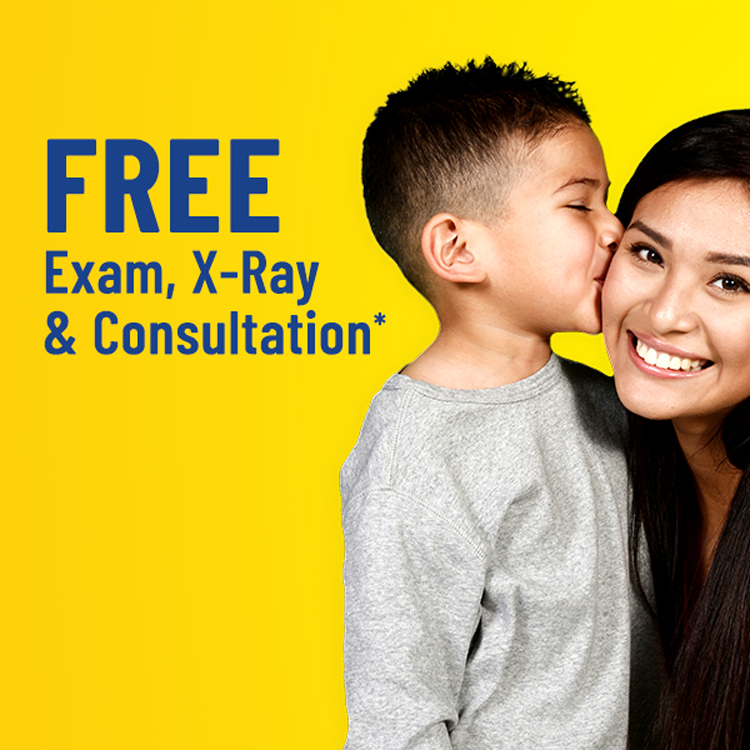 Free Exam & X‑Ray promo – Reunion Dental